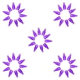 thumbnail image 3 of QualitChoice 10Pcs Acrylic Plastic Nail Art Soak Off Clip Cap Practical Nail Polish Remover purple 5Set, 3 of 6