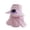 Pink, variant on Solar Powered Fan Hat for Women and Girl, Breathable Wide Brim Sun Hat with Face Coverage, UV Protection Outdoor Bucket Hat, Adjustable Mesh Cooling Cap for Beach, Travel, Fishing, Hiking
