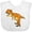 AA-White, variant on Inktastic Roaring T-Rex Boys or Girls Baby Bib