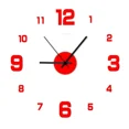 thumbnail image 1 of Reloj Digital de pared para sala de estar, pegatina de espejo acrílico para jardín grande, decoración para dormitorio, 1 of 5