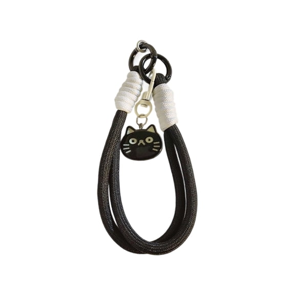 Braided Phone Strap Detachable Wrist Cord for Mobile Device Quick Install Design For Running Cycling Hiking
