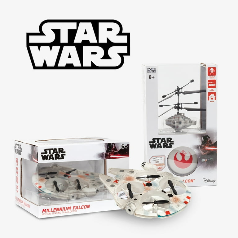 Star Wars 2-Pack - Millennium Falcon Flying Figure Helicopter
