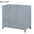 thumbnail image 5 of 36 Inch Bathroom Vanity with USB Charging - Premium Construction, Ample Storage, Assembly Required, 5 of 11