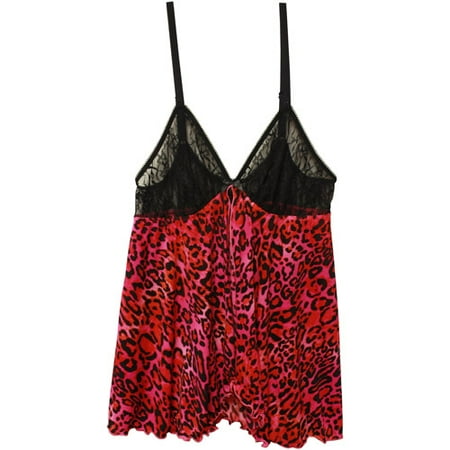 Smart & Sexy - Full Figure Triple Mesh Flyaway Babydoll, Style SA219