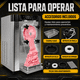 thumbnail image 4 of Maquina Helado Duro 15 Litros Por Hora Gutstark  -20 Grados C Acero Inoxidable 1400W Con Tolva Sistema Lavado Automatico Uso Comercial, 4 of 9
