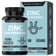 thumbnail image 1 of Beyond Vitamins | Zinc 20mg (gluconato De Zinc) Potenciado Con Piperina Estandarizada Al 95% - Zinc Vegano - Zinc Piperina Premium - Pimienta Negra - Vitaminas Mujer / Hombre - (60 Cápsulas), 1 of 6