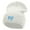 White, variant on Frozen Ice Embroidered 12 Inch Long Knitted Beanie - White OSFM