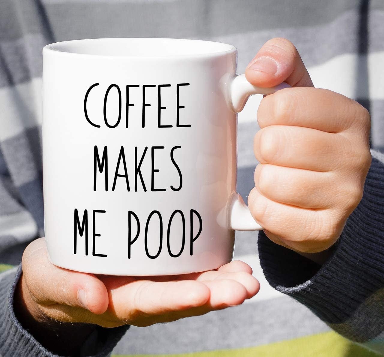 Funny Guy Mugs Coffee Makes Me Poop Ceramic Coffee Mug - 11oz - Ideal Funny  Coffee Mug for Women and…See more Funny Guy Mugs Coffee Makes Me Poop