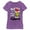 Purple Berry, variant on Girl's Dr. Seuss Christmas Grinch You're a Mean One Portrait  Graphic T-Shirt