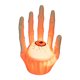thumbnail image 2 of Decoraciones de Halloween, adornos de Halloween, regalos de Halloween, luz de noche luminosa de mano fantasma de Halloween, regalo, luces de calabaza, luces fantasma, adornos, decoración, juguetes col, 2 of 6
