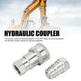 thumbnail image 3 of Coupleur Hydraulique, Anti-Fuite en Acier Trempé pour Usage Industriel, 3 of 7