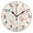 Black/Black(Hour Hand), variant on BZSMCE Decorative Wall Clock Size：25cm Pink Mouse Pattern