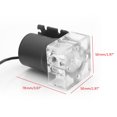 EXCIXING 12V G1/4 Super Silent Pump 500L/h Low Noise Computer Water