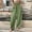 Green, variant on DuoJiaJ Womens Solid Color Casual Pants Trousers Elastic Waist Pockets Wide Leg Trousers Women's Lounge Pants Green S