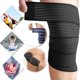 thumbnail image 3 of 1pc elástico transpirable deportes muñeca rodilla tobillo codo pantorrilla brazo banda soporte envoltura, 3 of 5