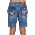 thumbnail image 3 of Prestigez Mens Boxer Shorts USA Flag Pajama Loungewear, Blue, Size: Medium, 3 of 3