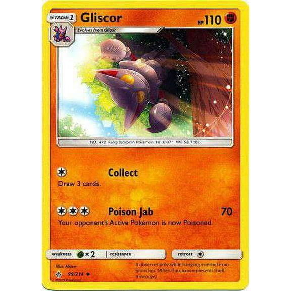Pokemon Unbroken Bonds Gliscor #99