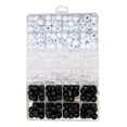 thumbnail image 4 of 240 Pcs Perles Transparentes pour Cheveux, Dreadlocks, Accessoires pour Cheveux, 4 of 8