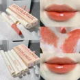 thumbnail image 3 of Frozen Tea Mirror Lip Glaze Hydrating Solid Lip Gloss Glass Jelly Rose Lip Tint Balm Multi Color Moisturizing Lipstick Pen, 3 of 5