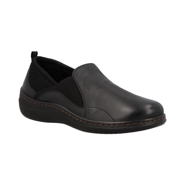 Mocasin Flexi Mujer Confort Piel Vestir Comodo Ligero Casual negro 23