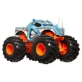 thumbnail image 1 of Hot Wheels Monster Trucks, Oversized Monster Truck in 1:24 Scale, Rhinomite, 1 of 6