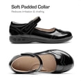 thumbnail image 3 of Zapatos Escolares para Niñas DREAM PAIRS Mary Jane Negro Talla 1, 3 of 6