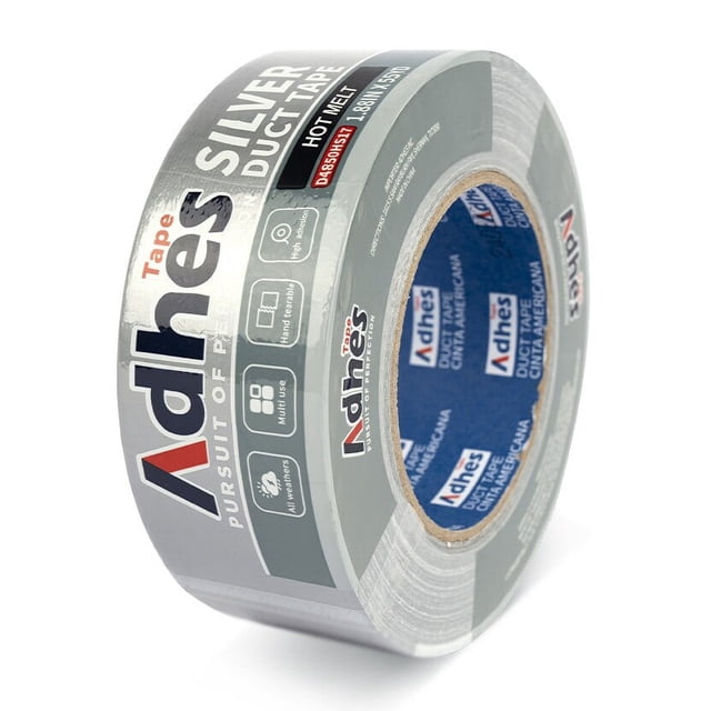 Cinta Americana Adhes Plata 48Mm x 50.27M Hotmelt Ducto