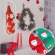 thumbnail image 4 of 1 bolsa de almacenamiento para rollos de papel higiénico de Papá Noel para 3 rollos de papel higiénico, soporte para toallas de Papá Noel, decoraciones de Año Nuevo, 4 of 5