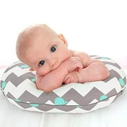 Stretchy Nursing Pillow Covers-2 Pack Nursing Pillow Slipcovers for Breastfeeding Moms,Ultra Soft Snug Fits On Infant Nursing Pillow,Clouds Whales Whale/Cloud