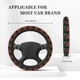 thumbnail image 3 of Salouo Go Surfer Print Elastic Car Steering Wheel Cover - 15'' Non-Slip Car Wheel Cover Protector - Universal Car Accessory for Diverse Cars, 3 of 6