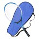 thumbnail image 1 of Raqueta de tenis para principiantes, herramienta de práctica individual, raqueta portátil para niños y niñas, ideal para entrenamiento en el gimnasio. Azul, 1 of 8