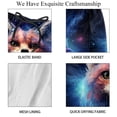 thumbnail image 4 of luoweisi Men's Beach Shorts Quick Dry Swim Trunks with Mesh Lining Fox S, 4 of 5