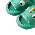 thumbnail image 3 of hirigin Kids Cartoon Shark Sliders Boys Girls Non-Slip Summer Beach Shoes Bathroom Shower Pool Slippers, 3 of 6