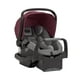 thumbnail image 4 of Sistema de viaje modular Evenflo Pivot con asiento infantil para automóvil LiteMax con barra antirrebote (rosa polvorienta), 4 of 5