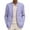 Light Purple #5, variant on Light Purple Suit Jacket for Men Oversized Long Sleeve Button Down Blazers Fashion Regular Fit Lightweight Suit Jackets Soild Fall Casual Jackets for Men with Pockets, Light Purple 3XL