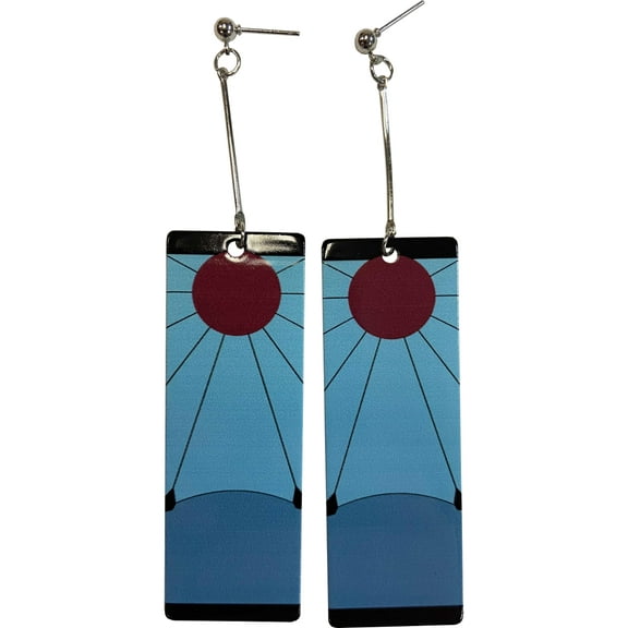 Karnival Costumes Adult's Womens Anime Tanjiro Style Earrings Costume Accessory