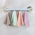 thumbnail image 4 of Zeus 5Pcs Double-sided Water Absorbent Kitchen Dish Washing Cleaning Cloth Hand Towel, 4 of 7
