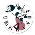 thumbnail image 2 of Designart 1 in Quartz Modern/Contemporary Wall Clock, 2 of 5