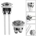 thumbnail image 1 of Reemplazo Universal de botón pulsador de doble descarga para tanque de ahorro de agua de cisterna de inodoro, 1 of 5