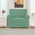 thumbnail image 2 of Subrtex Sofa Slipcover Sets 3 Pieces Stretch Couch Cover Backrest Cushion Covers (Armchair, Dark Cyan), 2 of 6