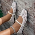 thumbnail image 7 of YHAJDS Women Slip On Flat Solid Color Closed Toe Dress Shoes for Work Casual Loafer Office Walking Flats, 7 of 7