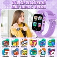 thumbnail image 2 of Reloj inteligente Tywop para niñas de 3 a 12 años con cámara de 26 juegos, color rosa, 2 of 7