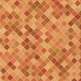thumbnail image 1 of Ahgly Company Indoor Square Patterned Cantaloupe Orange Area Rugs, 5' Square, 1 of 6