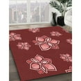 thumbnail image 2 of Ahgly Company Indoor Rectangle Patterned Cranberry Red Area Rugs, 8' x 10', 2 of 6