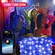 thumbnail image 1 of RELAX - Cadena de luces con Bluetooth, 150 LED, control de aplicaciones, l谩mpara de cadena IPX4, luces de hadas impermeables, 29 modos din谩micos, cadena de l谩mparas con alimentaci贸n por USB, decoraci, 1 of 6