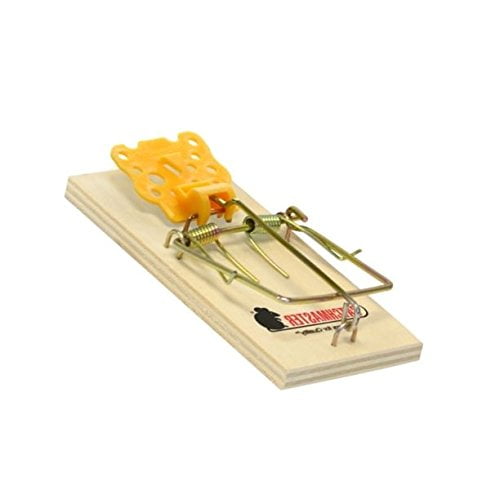 Catchmaster Mouse Snap Trap 12 Pack Wood Mouse Micetrap Fast Trapping of Mice'