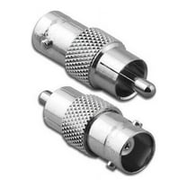 Kentek RCA male to BNC female M/F adapter connector coupler 75 ohm