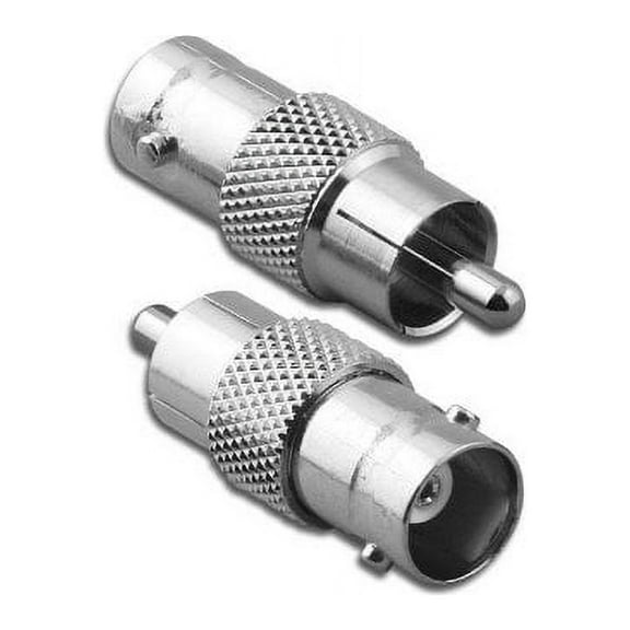 Kentek RCA male to BNC female M/F adapter connector coupler 75 ohm