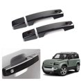 thumbnail image 1 of for Land Rover for Defender 90 2020 - 2024 Black External Door Handle Cover 4 pcs -, 1 of 4