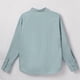 thumbnail image 5 of Blusa y camisa de manga larga con cuello vuelto para hombre, blusa informal de moda a rayas con botones de solapa, blusa de manga larga, blusa de poliéster para hombre, 5 of 9